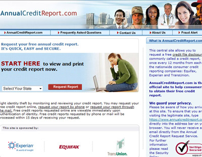 Website Reporte de Credito Gratis